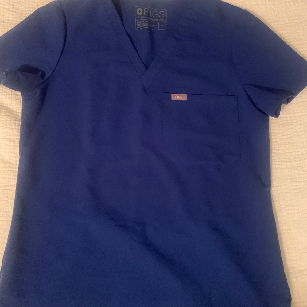 Figs scrubs Royal Blue